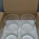 4 Pcs Glass Cylinder Vase Bulk Tall Floating Candle Holders Centerpieces Vases Clear Flower Vase for Table Centerpieces Home Wedding Party Event Office Decorations (6 x 6 Inch)