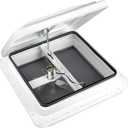 RV Roof Vent With 12V Fan Reversible 14" x 14"