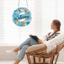 6 x MVVMTOP 5.7x5.9inch Diamond Painting Kits Ocean Hanging Pendant DIY Marine Organism Wreath Ornaments Shaped Diamond, HGJ081