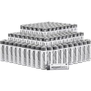 Amazon Basics 450-Pack AA Industrial Alkaline Batteries, 3 Pack of 150, 1.5 Volt