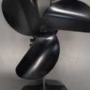 Tomersun 3 Blades Heat Powered Stove Fan for Wood/Log Burner/Fireplace (Large)