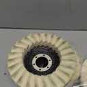 SCOTTCHEN Felt Flap Disc Abrasives 4-1/2" x 7/8" Arbor Buffing Polishing Wheel for Angle Grinder - 5 Pack