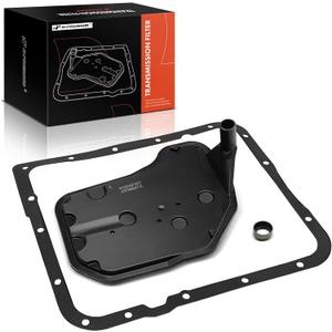 A-Premium Automatic Transmission Fluid Filter with Pan Gasket, Compatible with Chevy Silverado 1500 2500 HD 3500, Tahoe, Suburban, Express & GMC Sierra 1500 Classic, Yukon, Savana & Cadillac Escalade