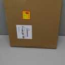 12.5" Microwave Turntable Compatible with Panasonic 12570000008334, 12 1/2 inch Replacement Microwave Glass Plate for Frigidaire 5304509437 (12.5" Small Coupler Hole)