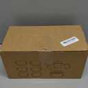 Glass Teapot Set, 27OZ/800ML Stovetop Safe Glass Tea Kettle with 6 Small Double Wall Tea Cups & Loose Tea Infuser & Tea Warmer, Microwave & Dishwasher Safe Tea Maker, Blooming Tea Gift Set