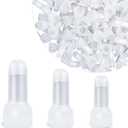 Nilight - 50036R Closed End Crimp Terminal 300 pcs 22-16/16-14/12-10 Gauge Nylon Wire Connector Kit