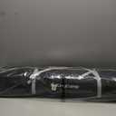 KingCamp Double Camping Chair, Oversized 660lbs Heavy Duty Loveseat for Adults Portable Folding XL 2 Person Couch Padded Comfortable Two Seat with Cup Holder for Outdoor Lawn Backyard, Black/Grey