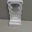 2 x  Wavy Light & Mirror Phone Holder