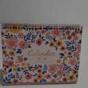 2025-2026 Desk Calendar - Jul 2025  Dec 2026, Standing Flip Calendar 2025-2026, 18 Months Desktop Calendar, 10" x 8.3", Thick Paper, Strong Binding, Stand Up Calendar, with Memo Pages  Blank Blocks