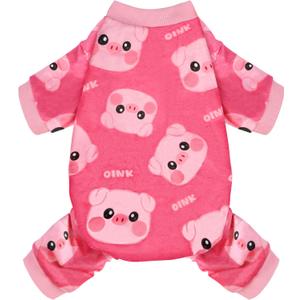 Dog Pajamas Soft Lightweight Dog Onesies Outfit Clothes for Small Medium Large Puppy Pjs for Pet Boys Girls Dogs Cats (M (Back: 9",Chest: 13.7", 5-8lbs))