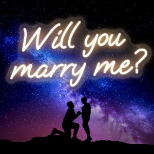Will You Marry Me Neon Sign, Marry Me Light Up Letters for Wedding Proposal Decorations, Warm White, 16.5 x 8.3 inch Will You Marry Me Neon Sign, Marry Me Light Up Letters for Wedding Proposal Decorations, Warm White, 16.5 x 8.3 inch