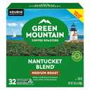 Green Mountain Coffee Roasters Nantucket Blend, Single-Serve Coffee K-Cup Pods, Medium Roast, 32 Count (EXP 10/20/25)