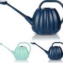 2.5 Gallon Watering Can for Outdoor Plants Bottle for Watering Indoor Outdoor Plants,Modern Plant Watering Can Large Long Spout with Sprinkler Head (Blue)