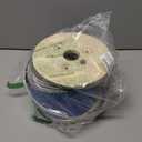 Houseables 1/4 Cable, Wire Rope, 1/4" OD, 0.149" ID, 7x7 Braided, Coated Cable, Vinyl Coated Wire Rope, Clothes line, Clothesline, Aircraft, Tension, Galvanized Metal, Steel, Plastic Covered, 250 Feet (Silver)