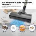 for Miele Turbo Brush Head Compatible with Miele Vacuum Cleaners - Vacuum Attachments for Low Carpet, Area Rugs, Tile & Hard Floors : Easy Pet Hair Removal -Hardwood Floor Attachment