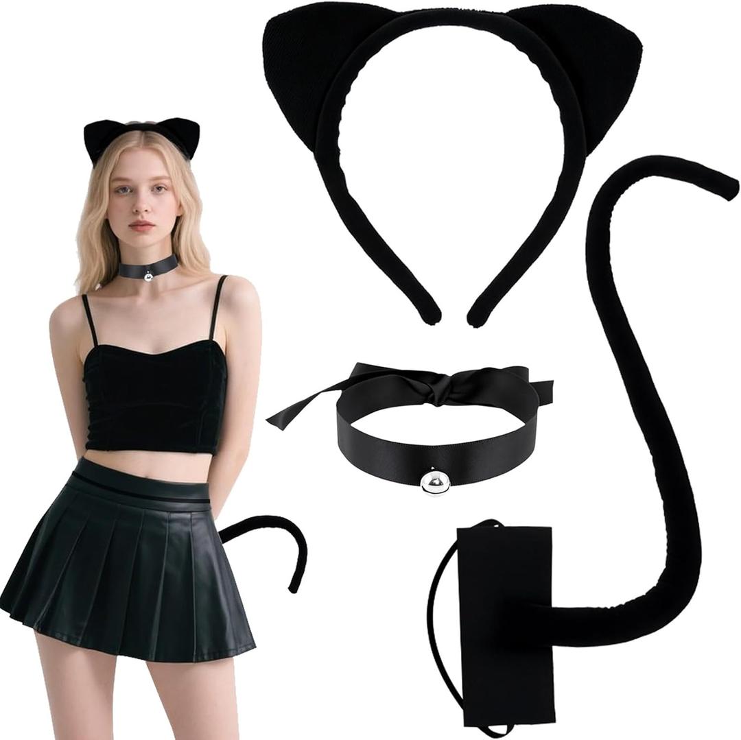 2 x Holiday Headbands for Women,Cute Ears Head for Holiday Parties, Halloween, Xmas Celebrations & Photo Props