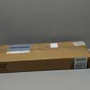 WOPITUES Floating Shelves 24 inch with Gold Metal Guardrail, Shelves for Wall Decor Set of 3, Wall Shelves for Bedroom, Bathroom, Kitchen, Living Room, Plants, Picture Frames, Art- Black