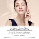 2Pcs Black Rice Peeling Ampoule, 2025 New Soft Exfoliating Face and Body Scrub, Gentle Peeling Dead Skin Remover, Pore Care, Rice Exfoliant for All Skin Types