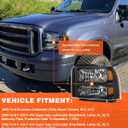 for 2005-2007 Ford F250 Headlights Size: 05-07