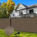 4×32FT Heavy Duty Fence Privacy Screen, 180GSM, 90% Block, Include Zip Ties