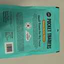 BIXBI Pocket Trainers, Peanut Butter - Training Treats for Dogs - Low Calorie All Natural Grain Free Dog Treats
