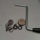 BulldogDRAW-TITE 800144 Jack Bushing Kit,Silver,Black