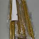 Wedding Sign Holder, 68x32x16.5 Adjustable Welcome Wedding Sign Stand with Leather Sign Hanging Straps, Sign Rack,Heavy Duty Easel Stand for Sign, Wedding Seating Chart Stand, Easel for Display (Bling Gold)