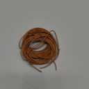 10.94 Yards 2MM Genuine Leather Cord for Crafts Light Brown Round Thin Cowhide Real Leather String Lace Cording Rope Braiding Strip Thread for Jewelry Making Necklace Bracelets Wraps Beading