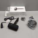 slopehill Professional Ionic Hair Dryer, Powerful 1800W Fast Drying Low Noise Blow Dryer with 2 Concentrator Nozzle 1 Diffuser Attachments for Home Salon Travel (Black)