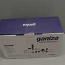 Ganiza Immersion Blender, Max 1200W Heavy Duty Hand Blender with Time Display & Variable Speed Trigger, 9-in-1 Electric Handheld Mixer with Chopper Whisk Frother Beaker Ideal for Soup Puree Smoothies (Black)