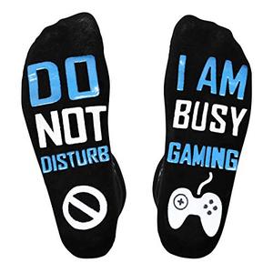 Folouse Mens Valentines Day Gifts for Him Boyfriend Husband, Easter Basket Stuffers for Teens Boys, Funny Gaming Socks