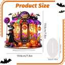 Tabletop Ornament DIY Diamonds Art Painting kit, Tabletop Diamond Art Kits for Adults, Halloween Diamonds Painting Desk Placement Ornament, Special Shaped Rhinestone Gem Diamonds Arts Painting Kit