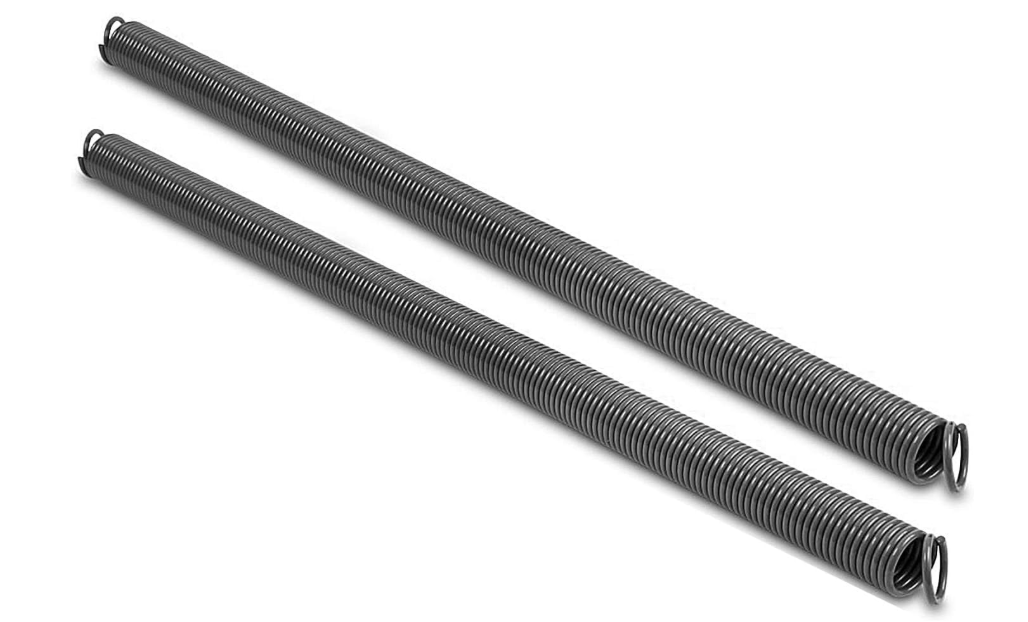 Pair of 170 lbs Heavy Duty Garage Door Extension Springs Stretch Spring,High Precision Electrophoresis Black Coated for Corrosion Resistance,MIN 18000 Cycles for 7ft Garage Door Springs Replacement