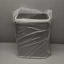 BETHEBEST 4 Gallon/15 Liter Trash Can with Soft Close Lid,Stainless Steel Garbage Can with Removable Inner Bucket,Step Pedal Trash Can for Bathroom,Bedroom,Kitchen (Silver)