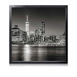 Annecy 20x20 Picture Frame Black（1 Pack）, 20 x 20 Picture Frame for Wall or Desktop Decoration, Classic Black Minimalist Style Suitable for Decorating Houses, Offices, Hotels