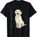 Labrador Retriever Shirt Women Men White Lab Mom Dad Dog Tee T-Shirt. size 3x