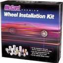 McGard 84838 Chrome (M14 x 1.5 Thread Size) Cone Seat Style Wheel Installation Kit for 8-Lug Vehicle