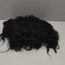 Afro Kinky Curly Wig With Bangs Full Machine Made Scalp Top Wig 200 Density Virgin Brazilian Short Curly Human Hair Wigs Natural Color 24 inch