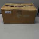 24 PCS Ribbed Coupe Glasses Hot Pink Plastic Champagne Coupe Cup 10oz Detachable Gold Rim Espresso Martini Glass Vintage Margarita Glassware Cocktail Glass Set for Valentine's Day Bachelorette Party