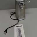 Cuisinart SCO60 Deluxe Electric Can Opener, QualityEngineered Motor System Allows you to Open Any Size Can, Stainless Steel