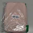 BELALIFE Travel Jewelry Organizer, Portable Storage Case for Earrings, Rings, Necklaces, Bracelets, Pink