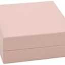 Pack of 7 Ciulaiy Bridesmaid Proposal Gifts Travel Jewelry Case Jewelry Organizer Small Bachelorette party Jewelry Box Bridesmaid Gift ideas Boxes Mini Storage Organizer Storage Box (Pink)