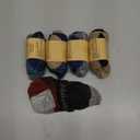 Ankle Low Cut Socks for Men/Women Short Cotton Casual Anti-Skid Moisture Wicking Socks (9-12, 5-pack Assorted Colors)