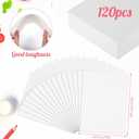 120 Sheets Watercolor Paper 9 x 12, 140 lb/300 GSM Cold Press Watercolor Paper Bulk White Water Color Paper for Kids Child Students Adults Artists Drawing