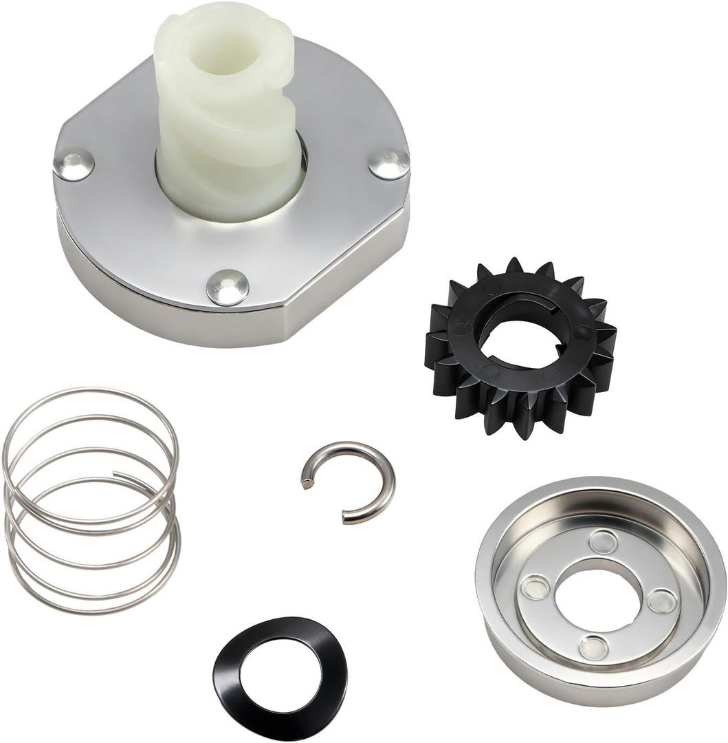 Starter Drive Kit 16 Teeth Drive Gear Compatible with Briggs & Stratton/Stens/Rotary Replace#: 497606 696541 435-859 9854