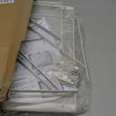 2 Pack Laundry Room Shelves Organization And Storage,Wall Mounted Clothes Drying Rack With Wire Mesh Basket Over Washer And Dryer,Large Capacity Floating Wall Shelf For Bathroom,Kitchen,Storeroom (White)