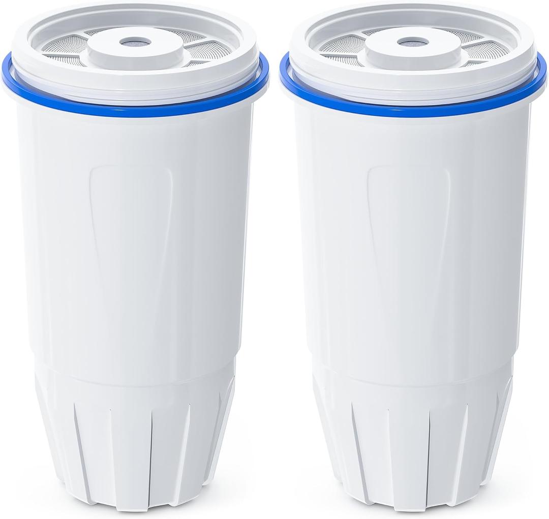 Water Filter Replacement by NUTTUTO Compatible with Zero Pitcher and Dispensers, for ZR-001, ZR-017 ZP-006 ZD-013 ZS-008, Multistage Filtration System to Reduce Lead, TDS, PFOA/PFOS, Chlorine, 2 Packs