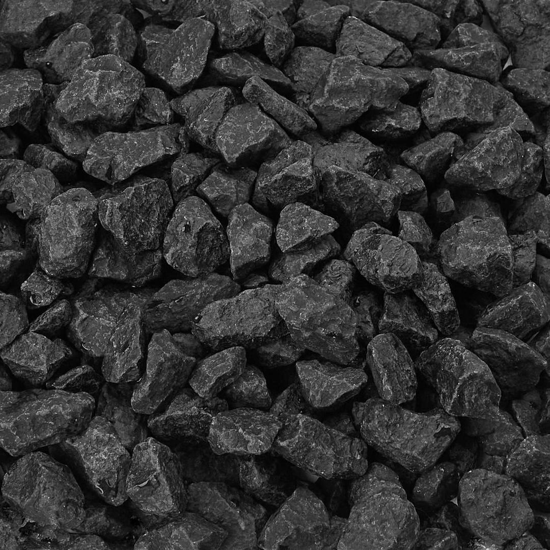 NUPICK 10 Pound Black Gravel for Fish Tank, 0.5-0.7" Black Aquarium Gravel