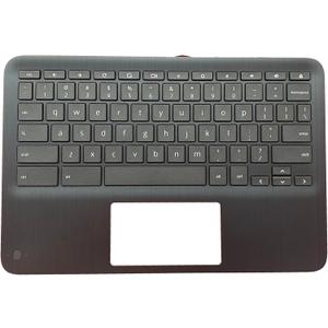 Replacement for HP Chromebook x360 G3 EE 11 Laptop Upper Case Palmrest Keyboard Assembly Part Non-WFC L92214-001