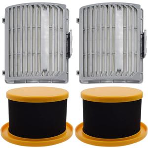 Replacement Filter Compatible with Hoover MAXLife Elite Swivel UH75150, UH75110, UH75100, UH75240, UH75140 Vacuum Cleaner.Compare to Part AH44200 & 440014853.2 Pre-Motor Filters+2 Exhaust Filters